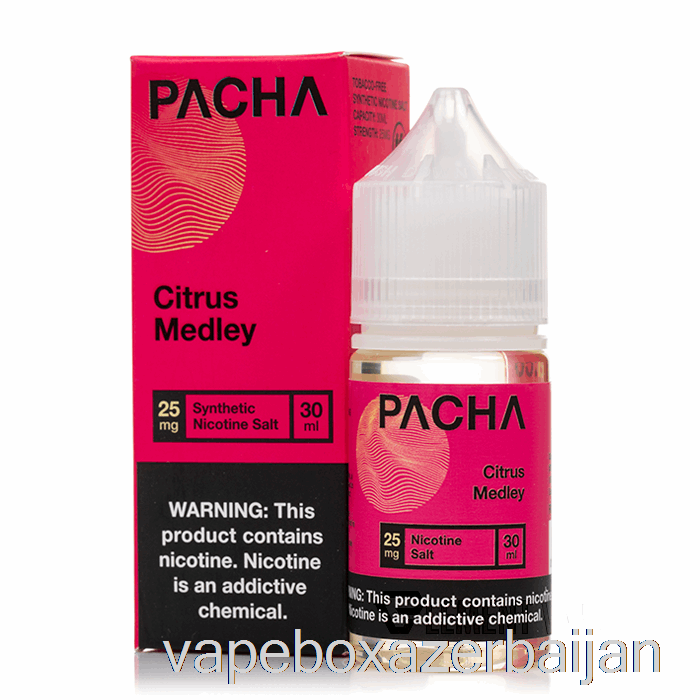 Vape Baku Citrus Medley - PACHA Salts - 30mL 25mg